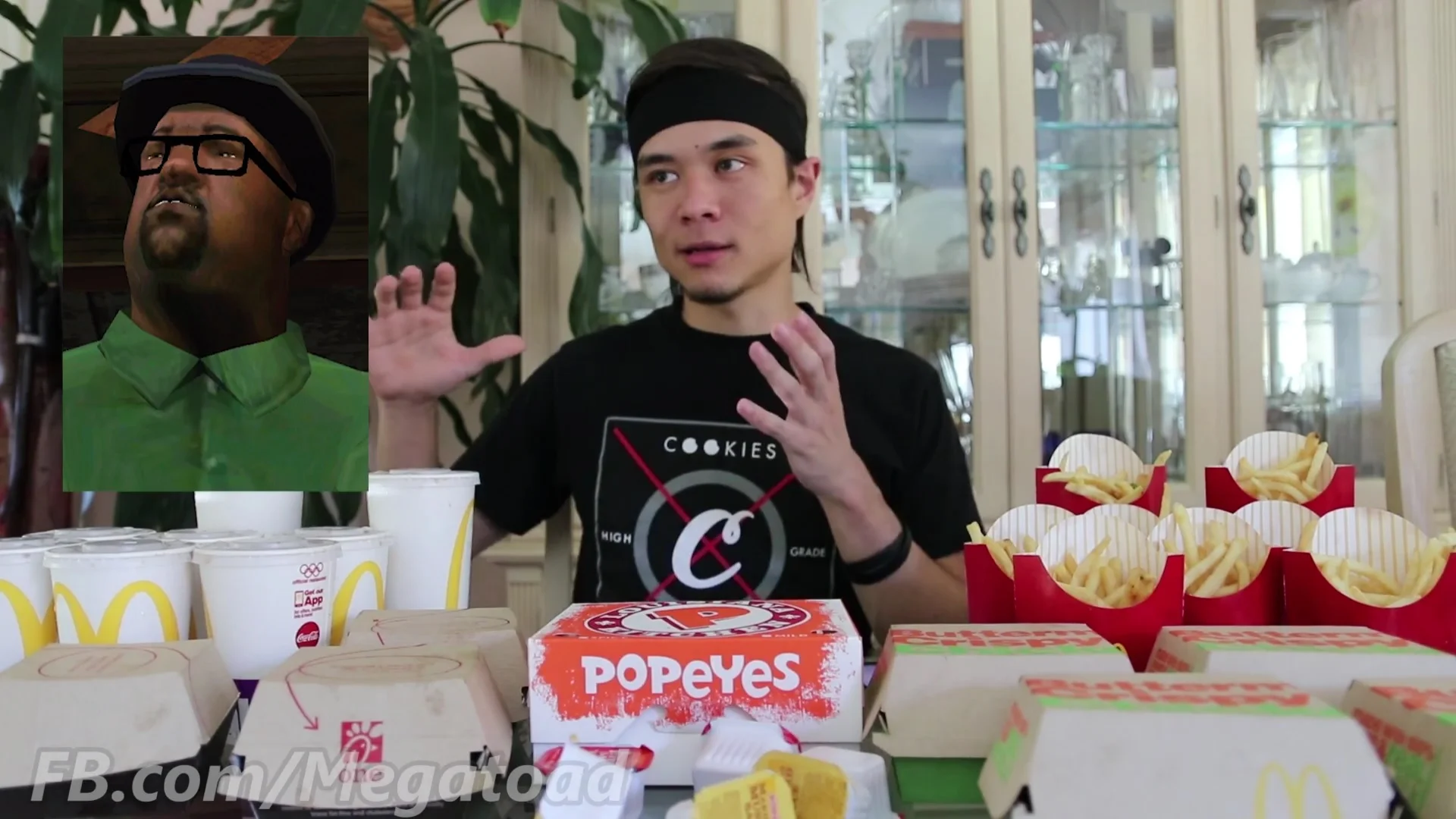 Competitive Food Eater Consumes All Of Big Smoke's Order From GRAND THEFT AUTO: SAN ANDREAS