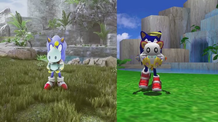 Dreamcast VS GameCube Sonic Adventure. Both running in progressive mode on  a pair of BVMs. Never realised just how different the visuals were until I  ran them side by side. : r/dreamcast