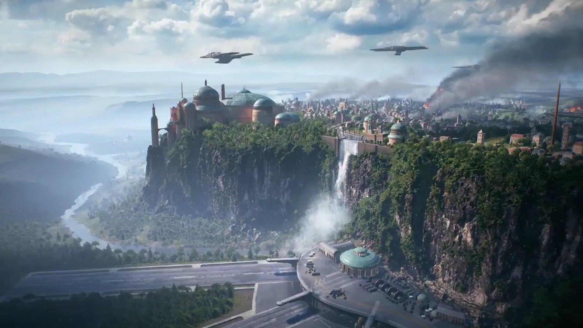 Official screenshot from Assault on Theed