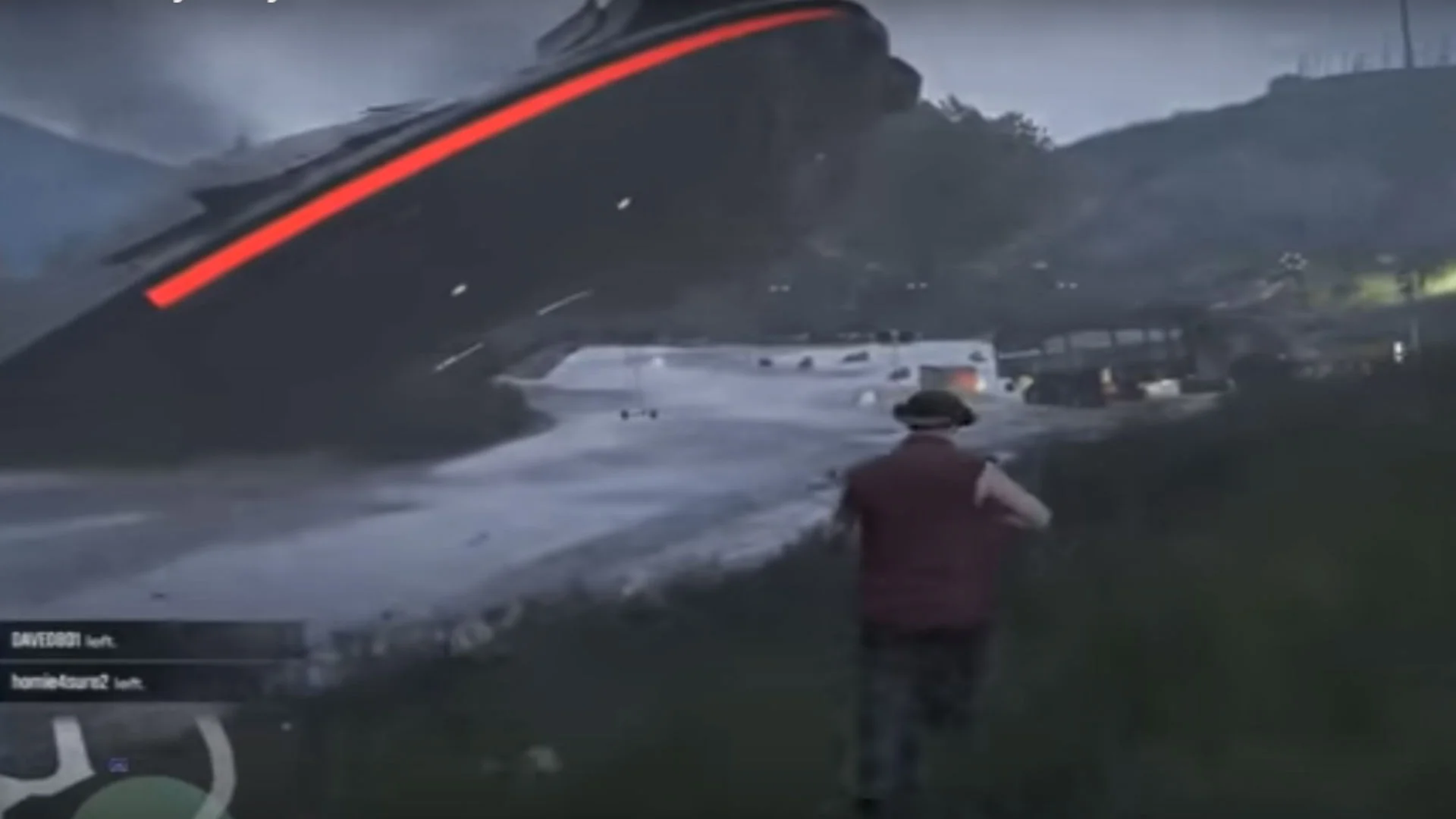Secret Aliens and UFO discovered in GTA V