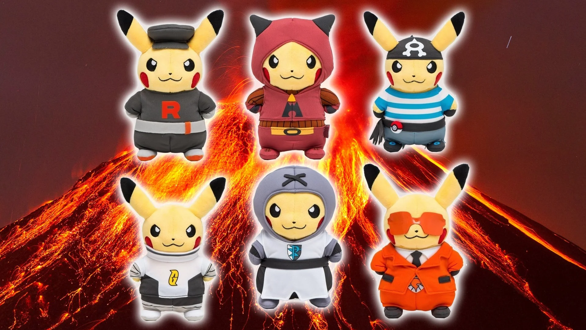 Get A Pikachu Dressed As Your Favorite POKEMON Villain Team!