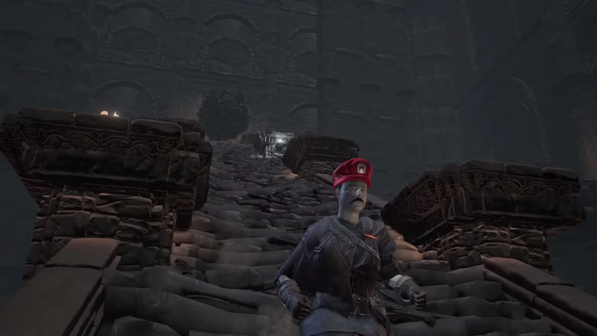 DARK SOULS And SUPER MARIO ODYSSEY Collide In Hilarious Video 