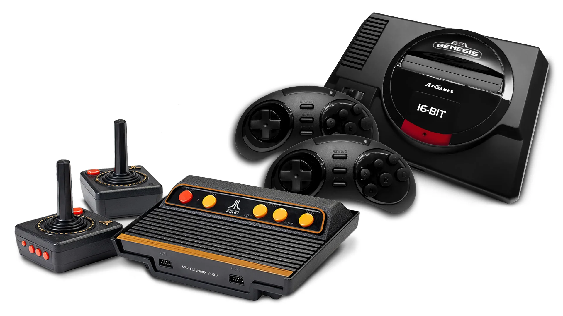 AtGames Announce Pre-Order Date For Both ATARI 2600 And SEGA GENESIS Flashback Consoles