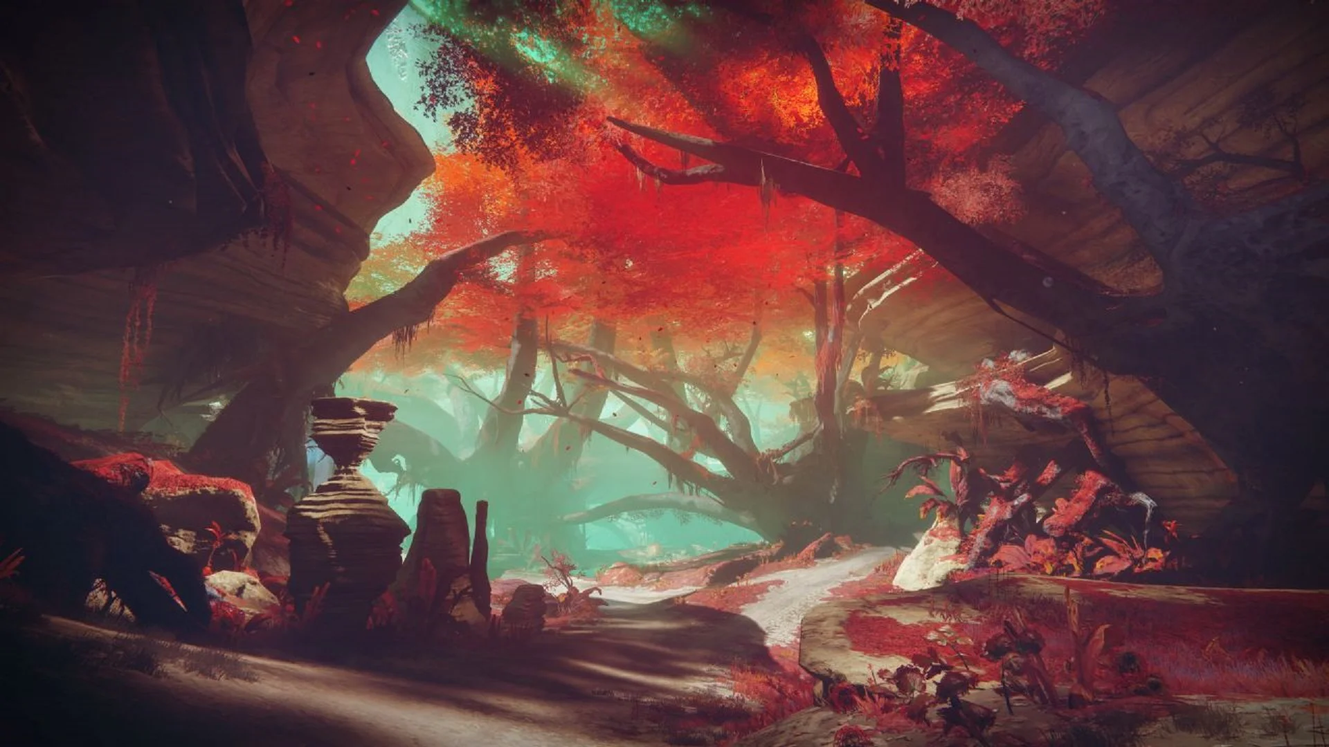 DESTINY 2 Footage Shows Off New Planet Nessus Ahead Of Beta