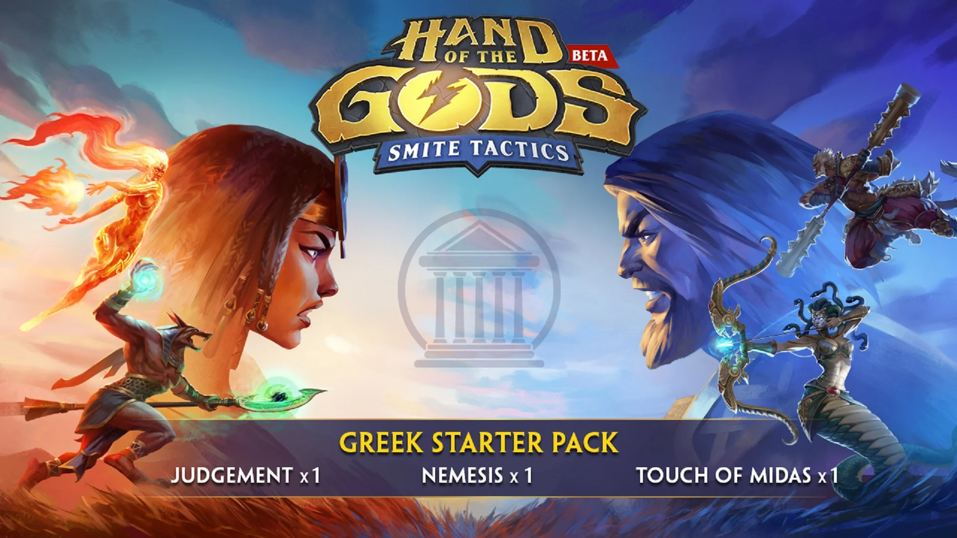 Giveaway: Get A Free Greek Starter Pack For Hi-Rez's HAND OF THE GODS: SMITE TACTICS
