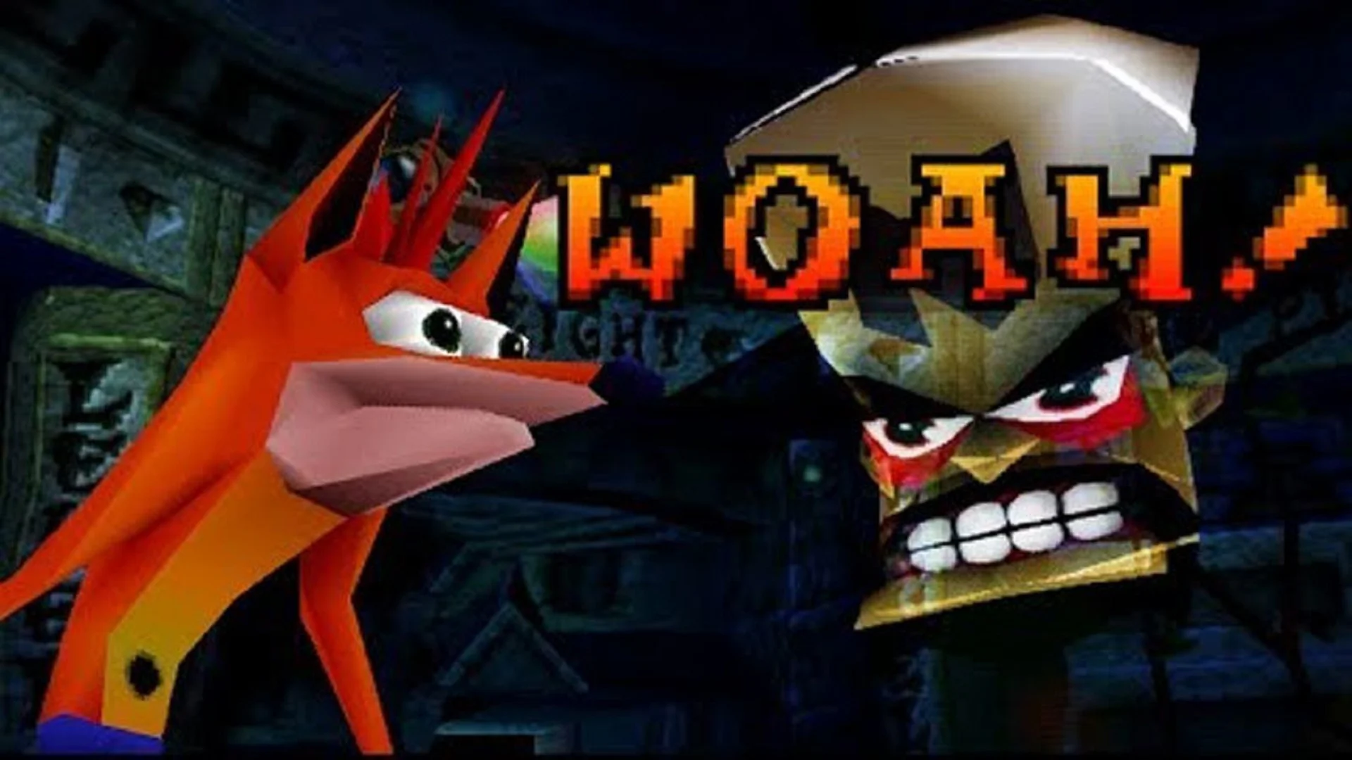 Here's How That CRASH BANDICOOT "Woah" Thing Got Started