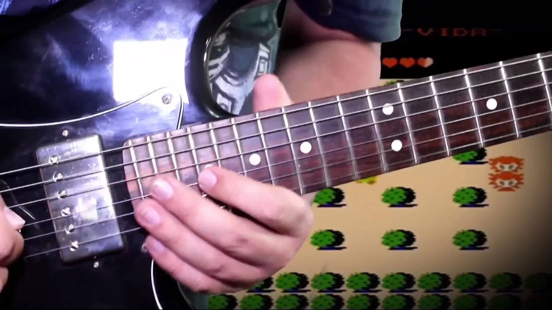 Metal Guitarist Does Some Awesome Renditions Of 8-Bit Classics