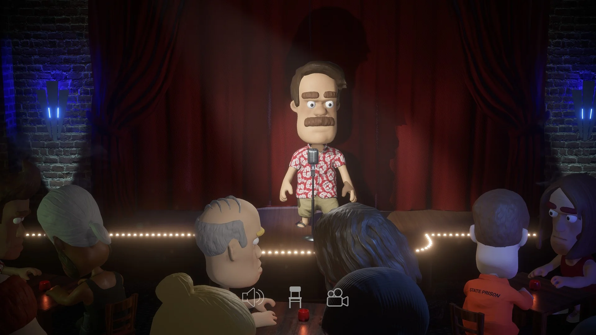 Practice Your Stand-Up Performance in COMEDY NIGHT Beta