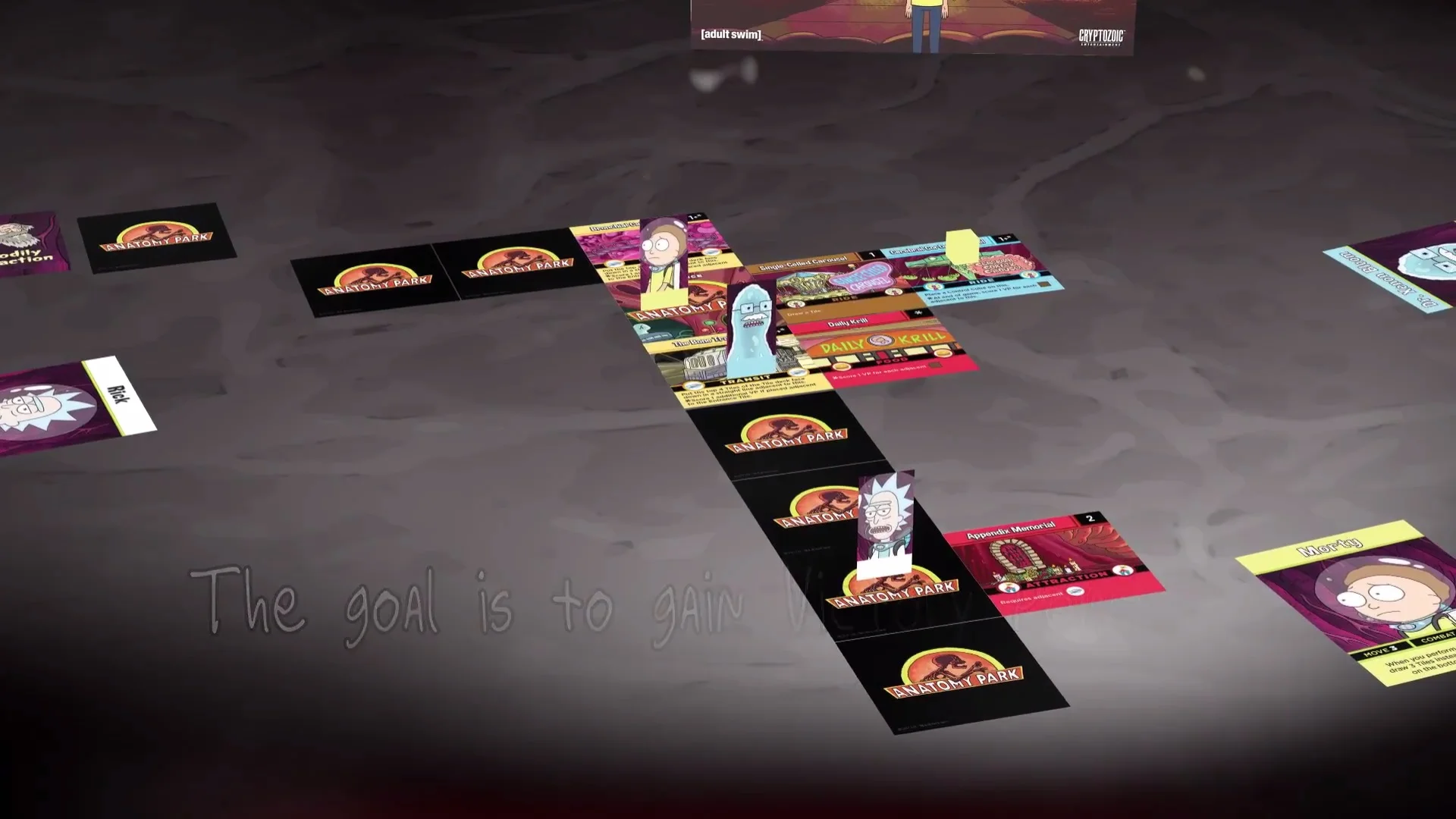 Check Out The New RICK AND MORTY Tabletop Game ANATOMY PARK