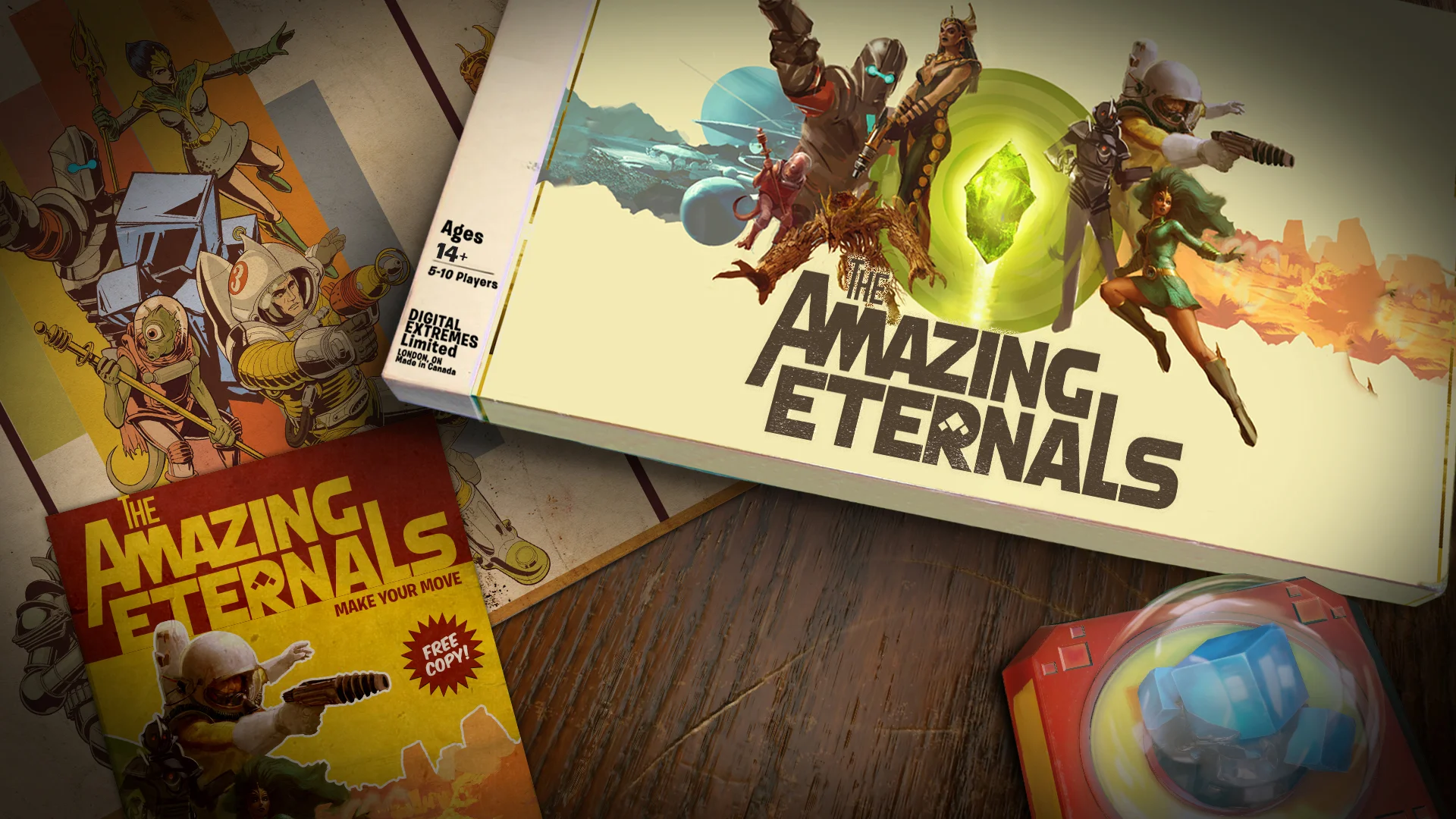 Warframe Developers Announce THE AMAZING ETERNALS: The Next Epic Free-to-Play FPS