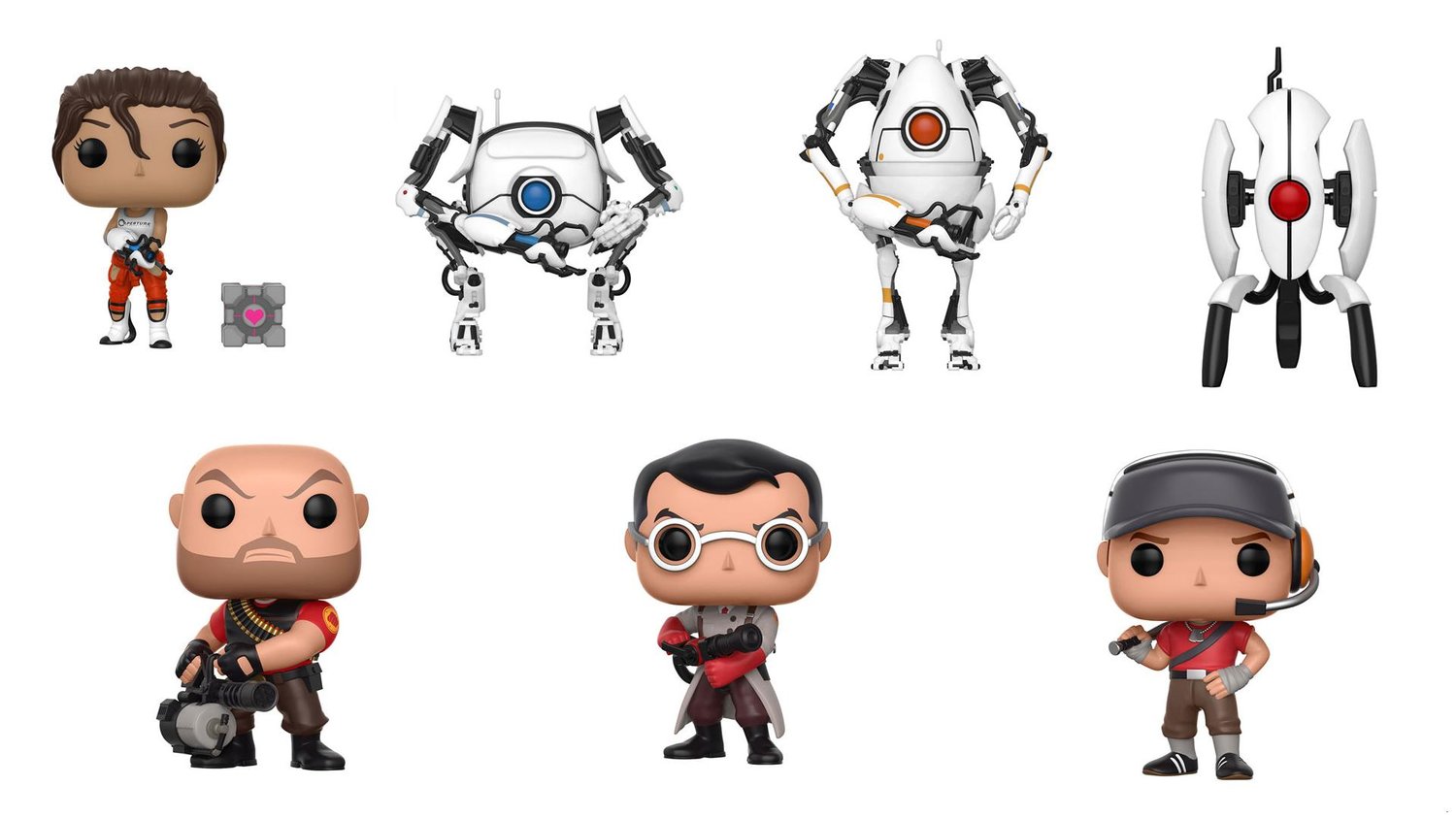 Funko Announces Portal 2 And Team Fortress 2 Pop Series Launch