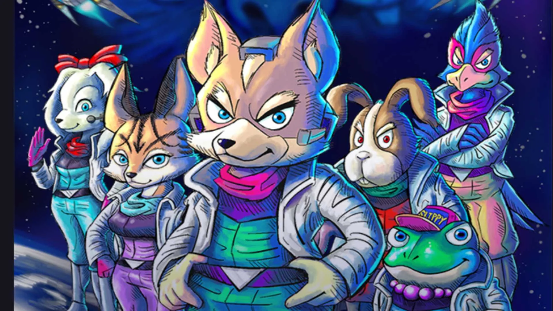 Awesome Concept Designs For STAR FOX 2 Released by Nintendo