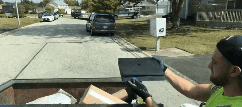 WATCH As This Garbage Collector Finds Working PS4 In the Trash