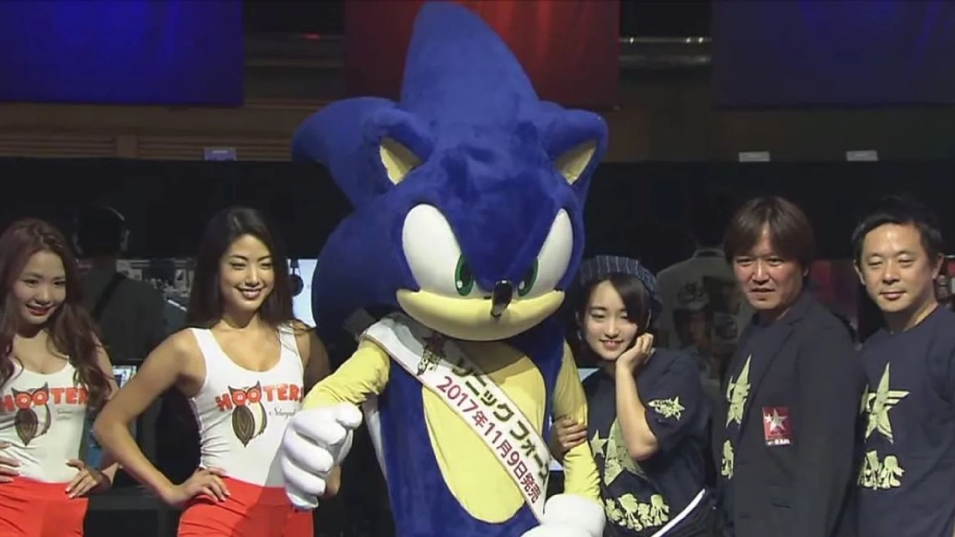 Sega Is Teaming Up With HOOTERS Japan to Promote SONIC FORCES