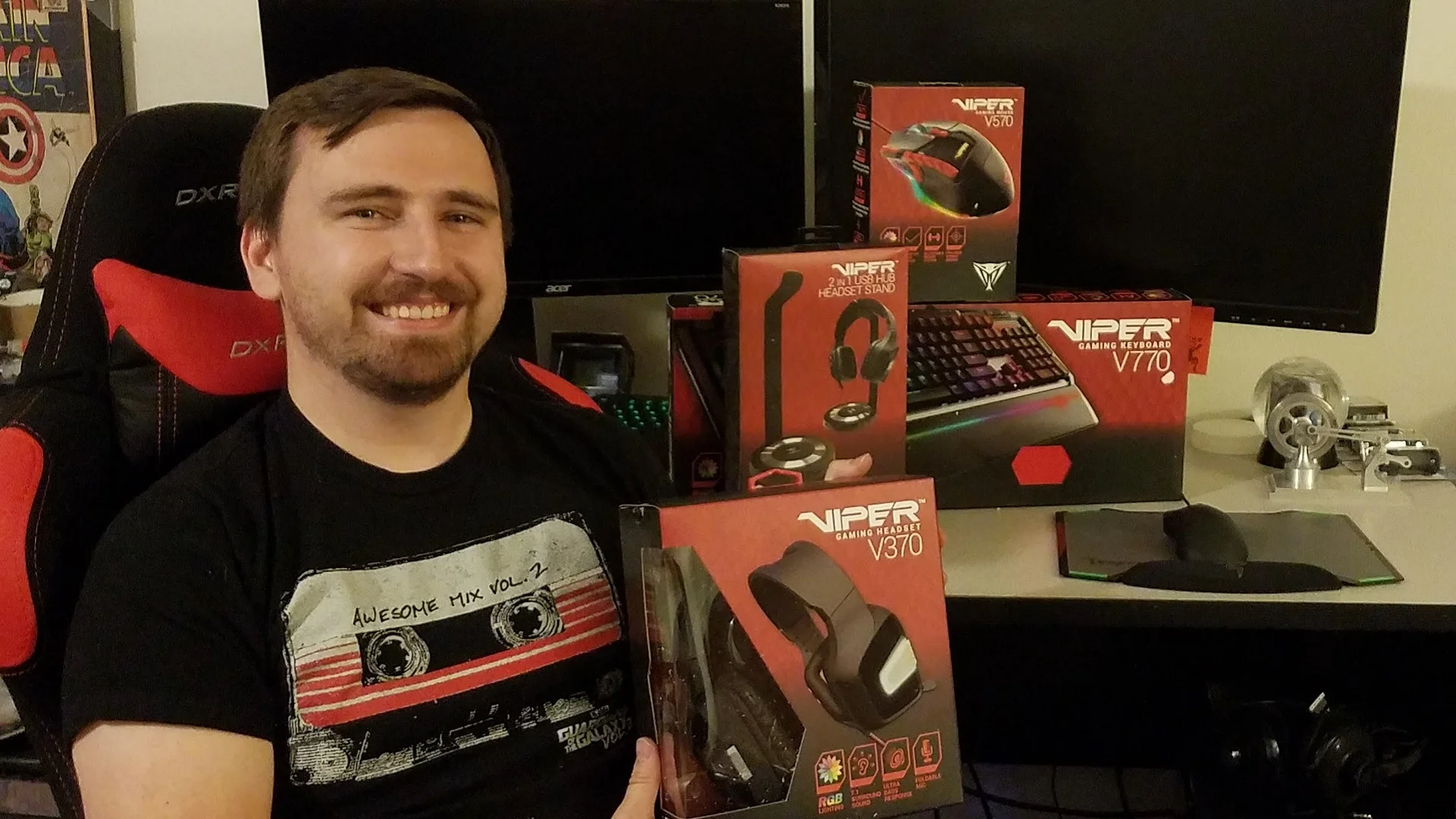 GT-X: Check Out The Dope Viper Gaming Setup Our Contest Winner Got From Patriot Memory