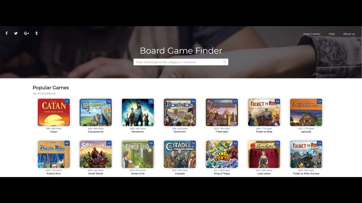This Website Will Help You Find New Tabletop Games You'll Enjoy — GameTyrant