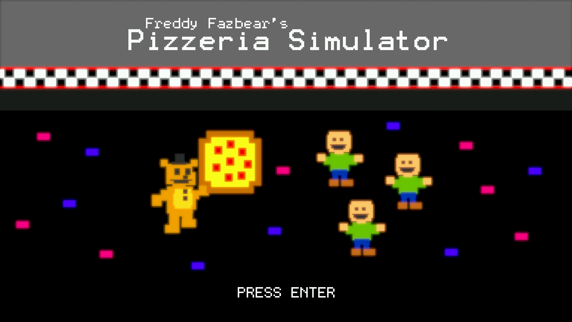 It's FIVE NIGHTS AT FREDDY'S. No, It's A Pizza Sim. No, It's.... OMG!!!