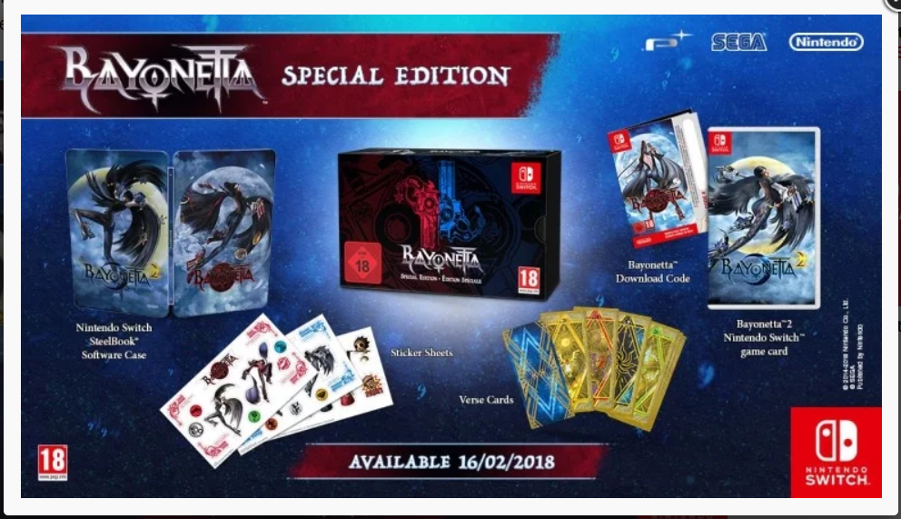 Switch Limited Run Gamesbayonetta 1 & 2 Switch Game Deal - Mature Action  For Nintendo Switch