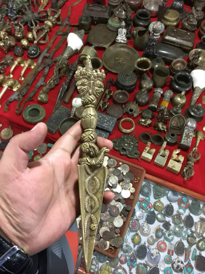Actual Phurba found in a Tibetan Market