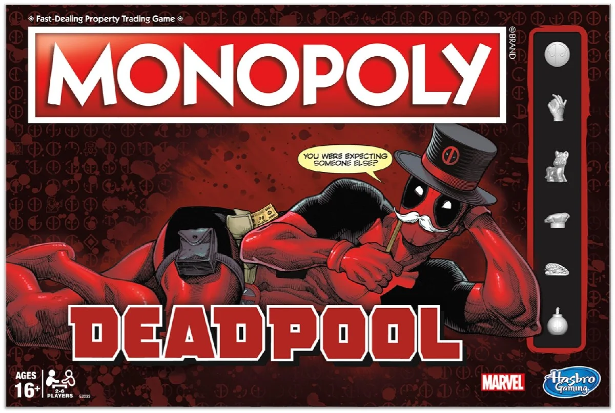 DEADPOOL MONOPOLY is Sure to Make You Laugh