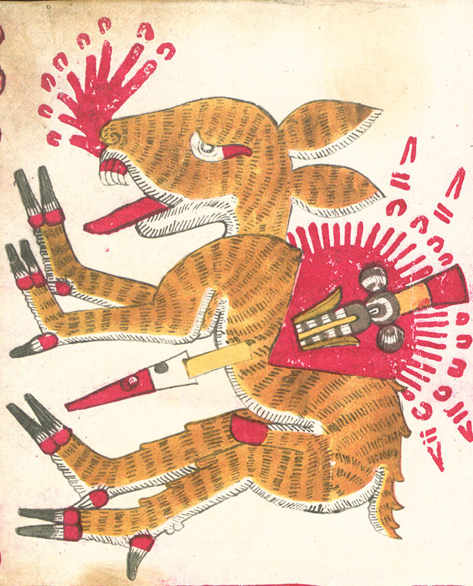 A Maya depiction of a Nagual