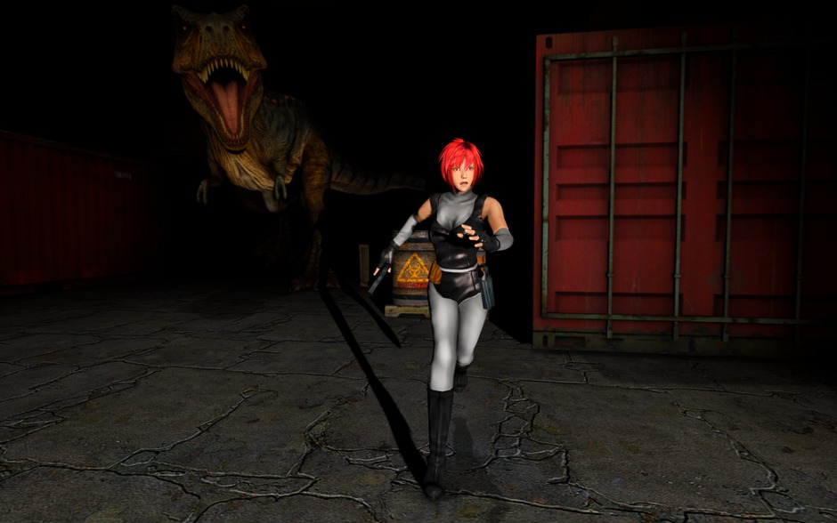 dino crisis concept art