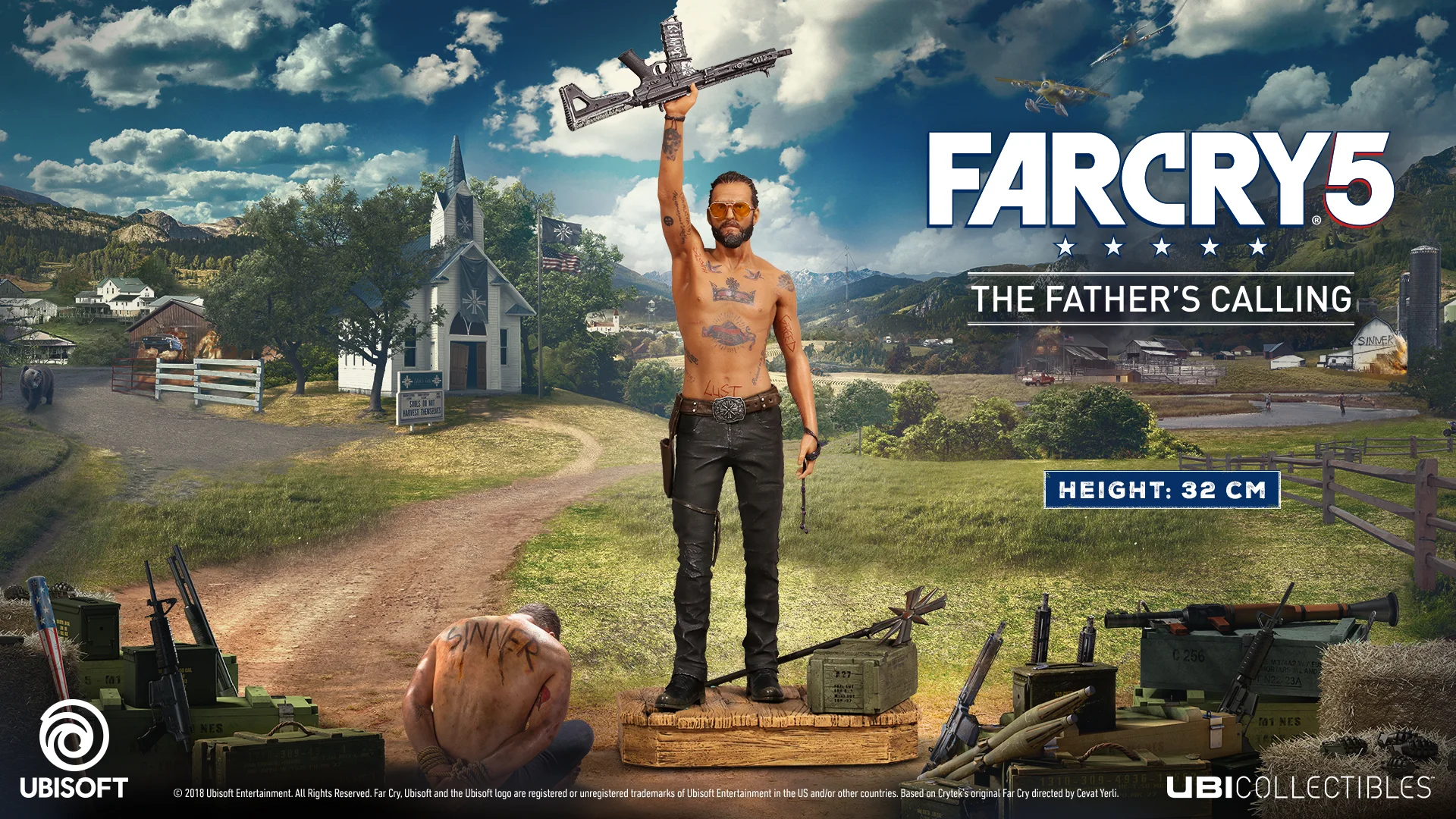 FARCRY 5 Exclusive Figurine Announced: ‘Fathers Calling’