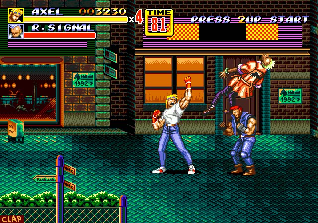 Streets of Rage 2 is widely regarded as the best beat em up - even today!
