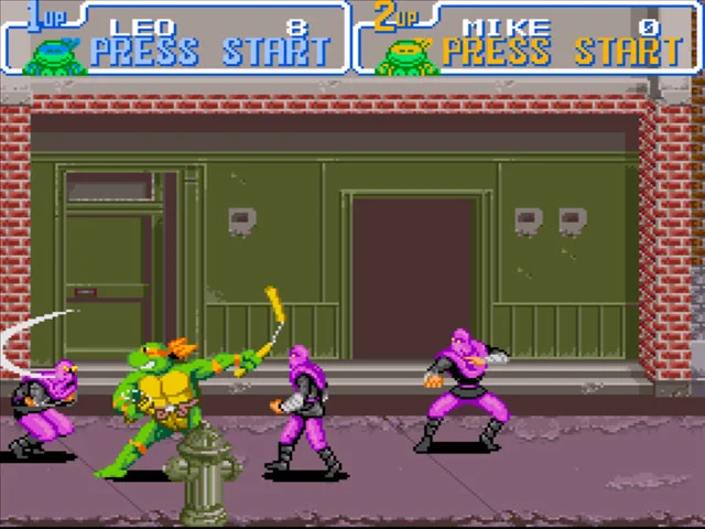 Mikey was my favourite - with his super fast Nunchucks