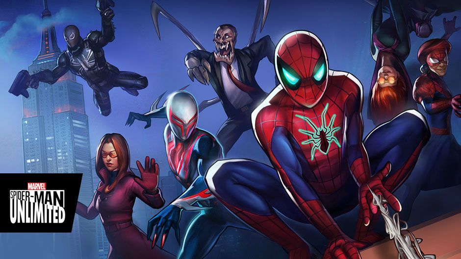 spider man unlimited suits
