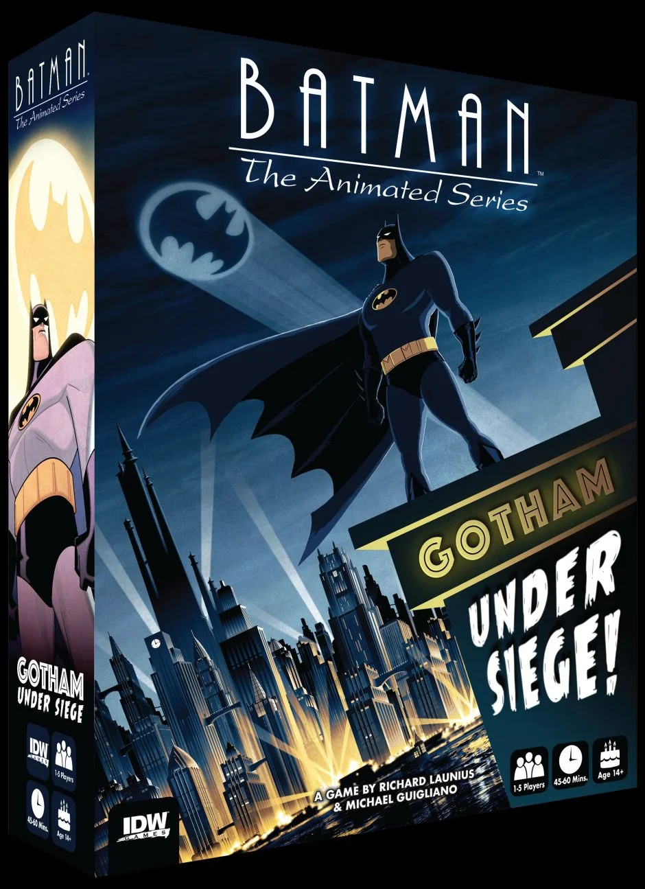 IDW Games is Making a BATMAN: THE ANIMATED SERIES Board Game