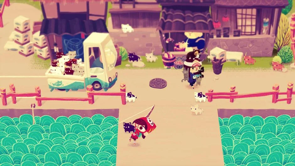 MINEKO'S NIGHT MARKET is Basically ANIMAL CROSSING with CATS on the Switch 