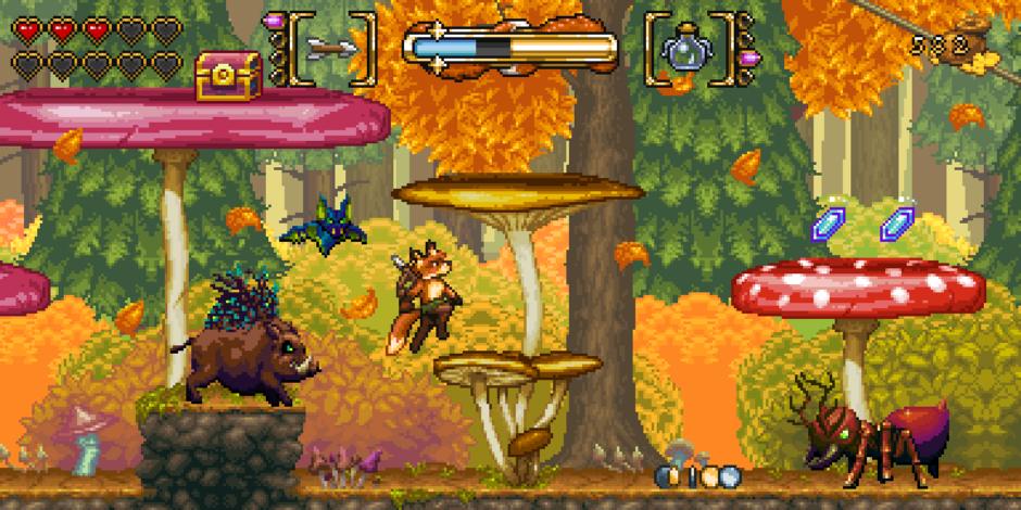 FOX N FORESTS Brings A New Retro 2D Platformer Fighter To Modern Platforms