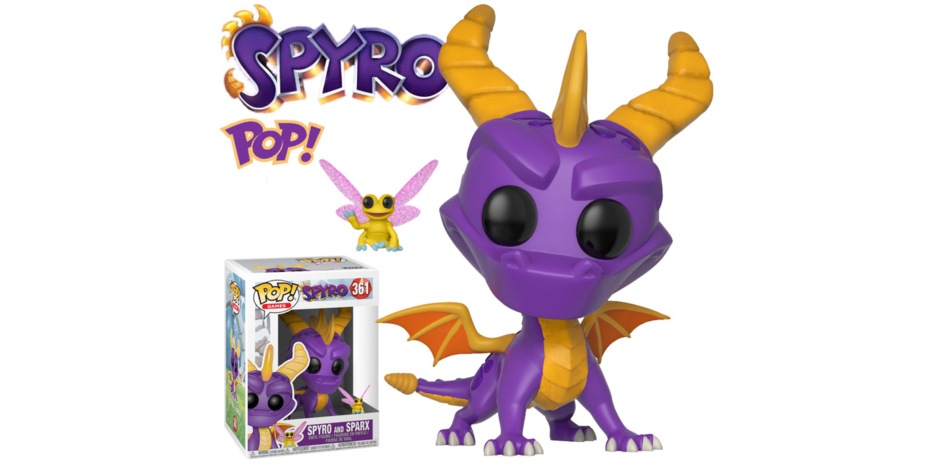 Pop! Sets Up Pre-Order Discount For Their SPYRO AND SPARX Figurine Set