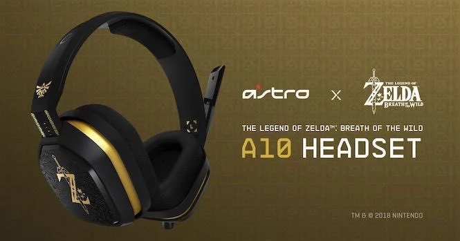 Astro Partners With Nintendo For BREATH OF THE WILD Themed Headset