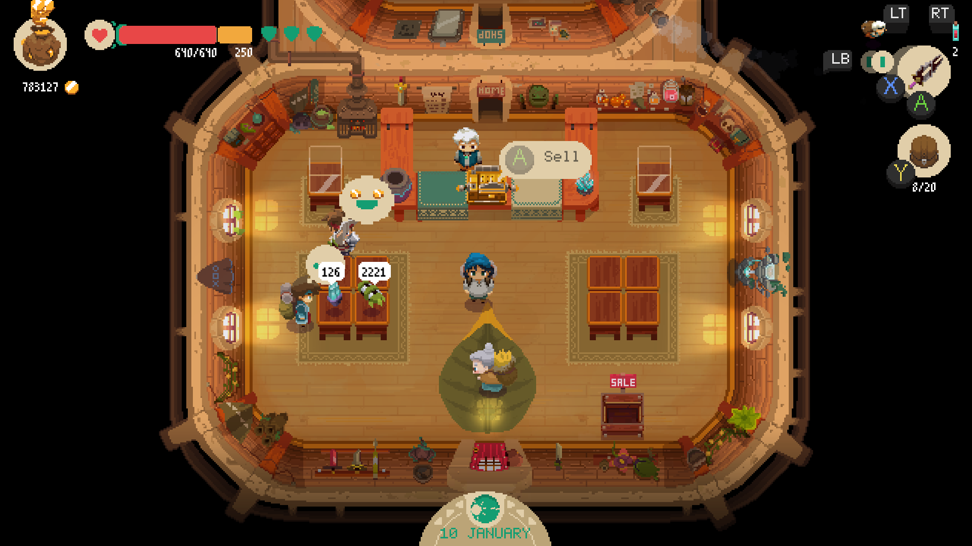 MOONLIGHTER Review: A Skeleton of An Item Shop Game