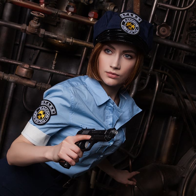 Resident Evil 3 Remake Jill Valentine Costume Cosplay Outfit Uniform 
