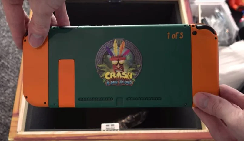 Check Out This Limited Edition CRASH BANDICOOT Nintendo Switch 