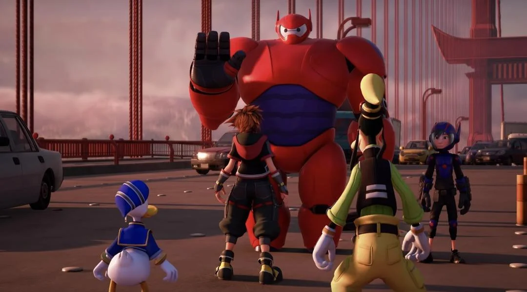 A New KINGDOM HEARTS 3 Trailer Goes Into The World Of BIG HERO 6