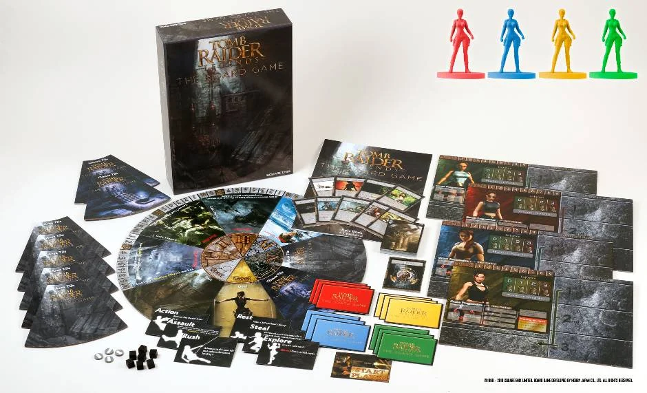 TOMB RAIDER LEGENDS: The Board Game Is Slated For A February 2019 Release