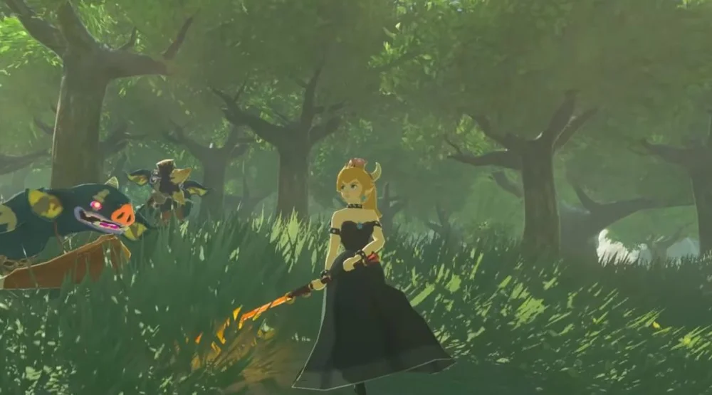 A Bowsette Mod Makes An Appearance In BREATH OF THE WILD — GameTyrant