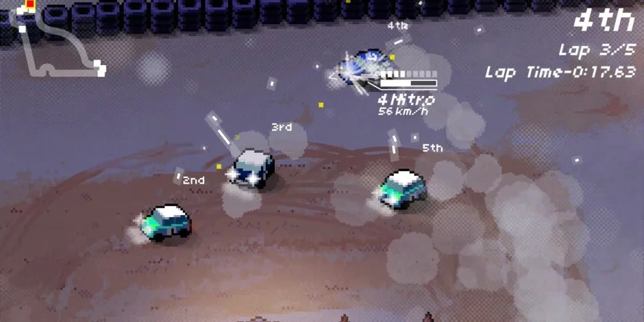 SUPER PIXEL RACERS Drifts Onto Console This Halloween