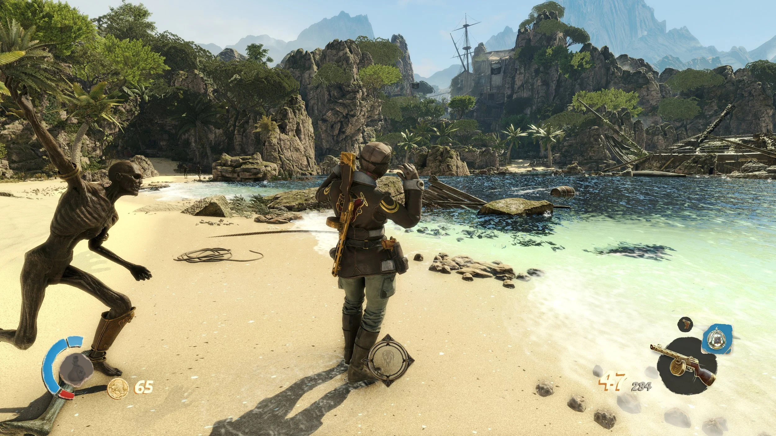 Nasty looking zombies aside, Strange Brigade is stunningly gorgeous and runs smooth as buttah.