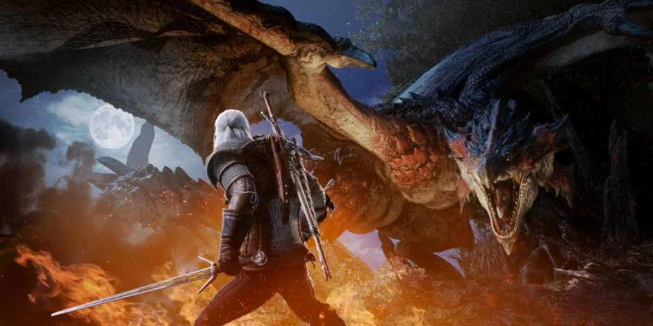 Geralt The Witcher Joins The Hunt In MONSTER HUNTER: WORLD