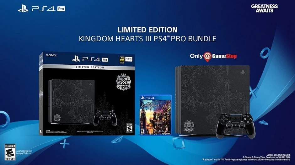 Check Out This Awesome Looking Kingdom Hearts 3 Limited Edition PS4 Pro!