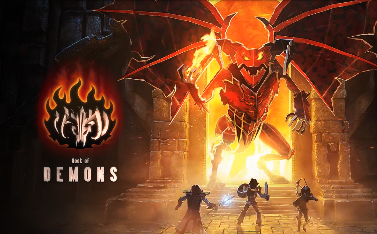 BOOK OF DEMONS is like Diablo and Paper Mario Had a Baby
