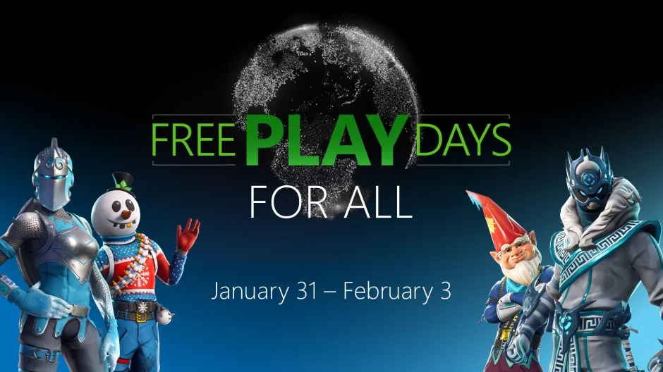 Xbox Live Free Play Days Is Now On!