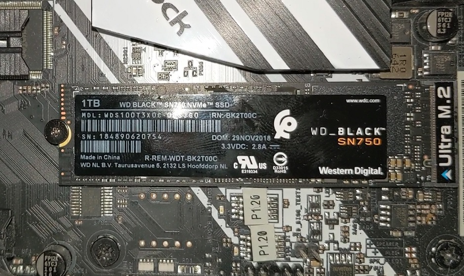 WD Black SN750 NVMe SSD Review 