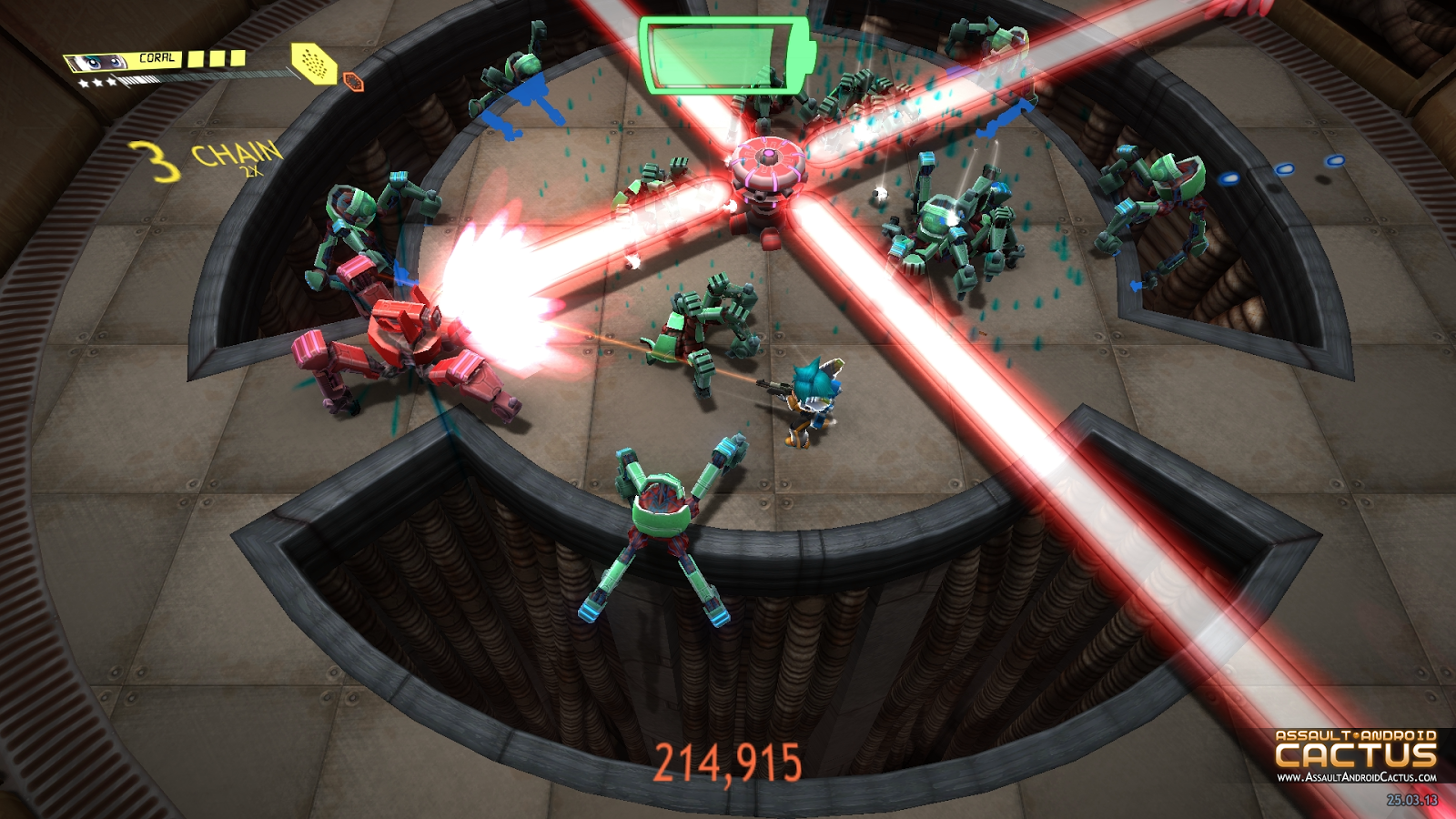 ASSAULT ANDROID CACTUS+ Preview: A Flurry of Bolts and Bullets
