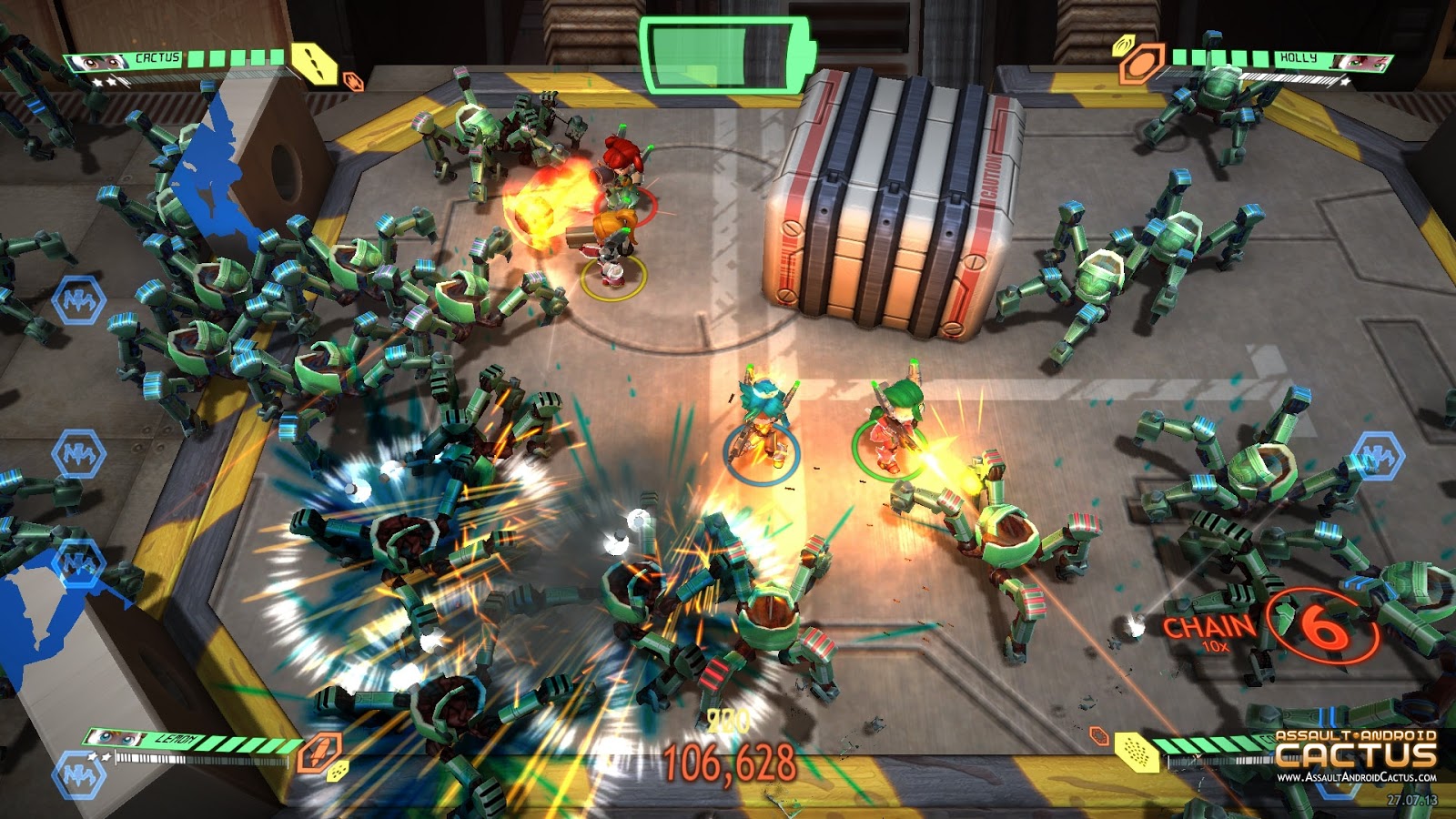 Assault Android Cactus Review Super Blasters For All — GameTyrant